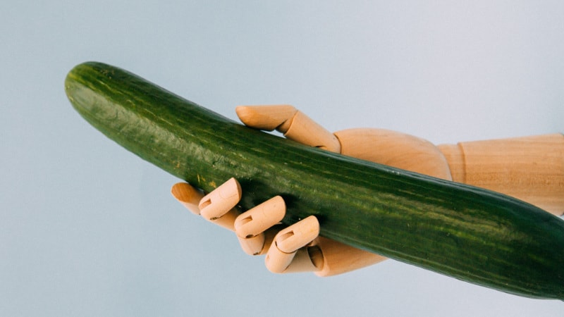 Gurke in Vagina- Geschälte Gurke in der Vagina ein neuer Detox-Trend?