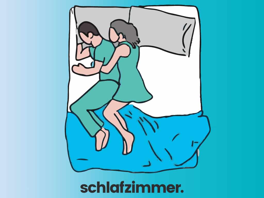 Die Jagd Schlafposition