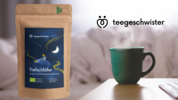 Der BIO-Tiefschlaftee mit Melisse zur Beruhigung von Tee-Geschwister 1